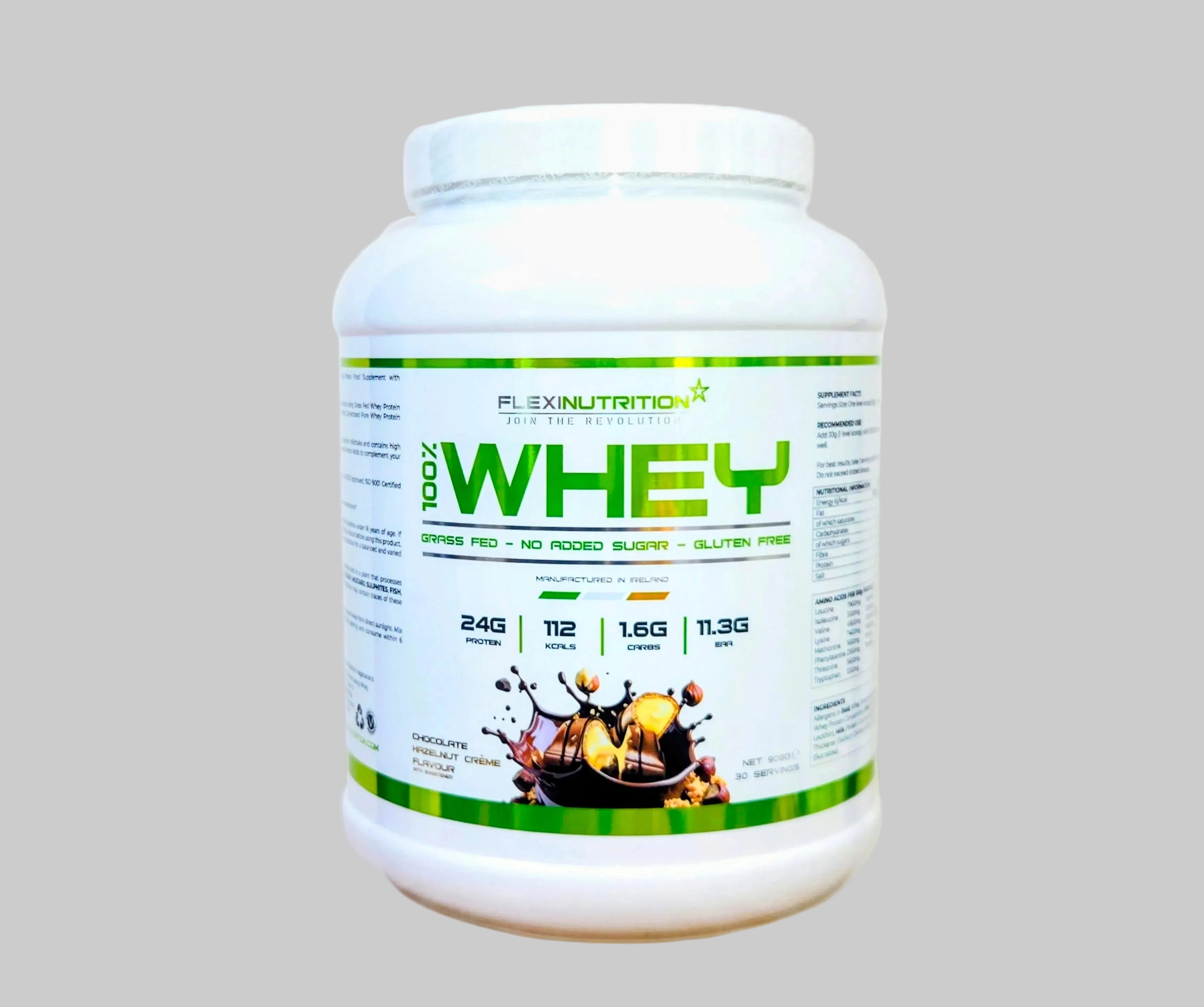 100% Whey Protein – Hazelnut Cream