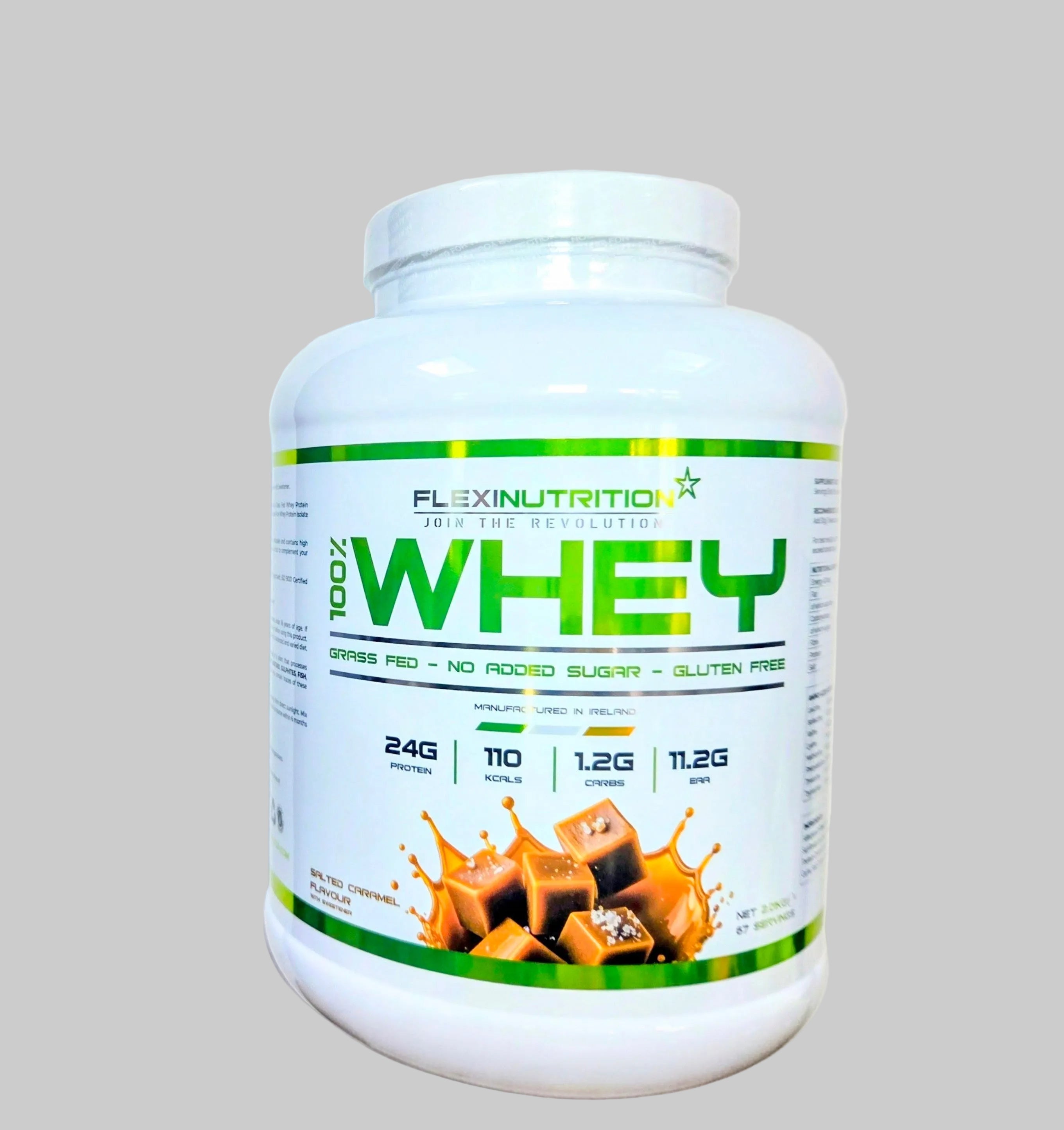 100% Whey Protein – Salted Caramel