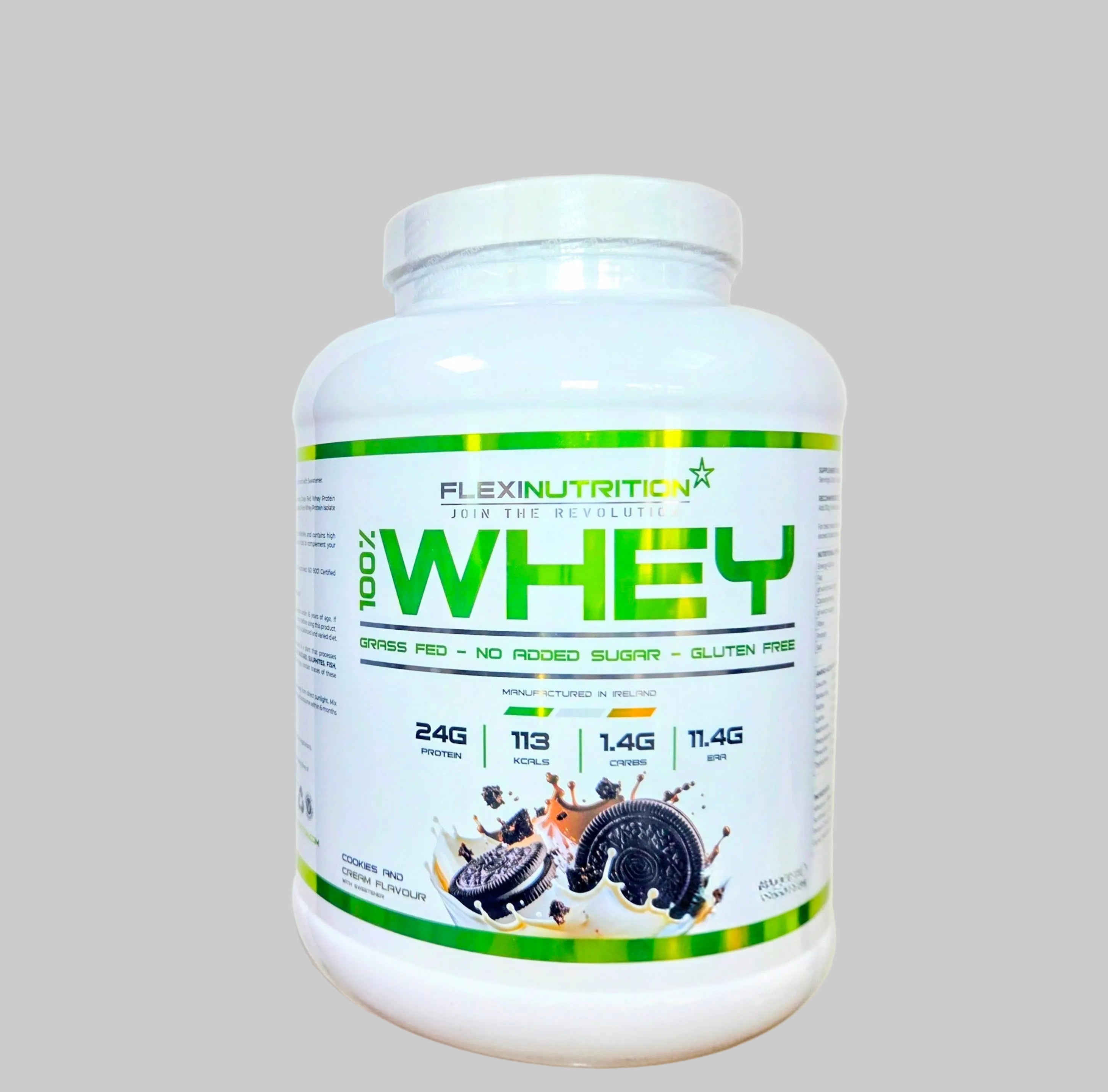 100% Whey Protein – Cookies & Cream