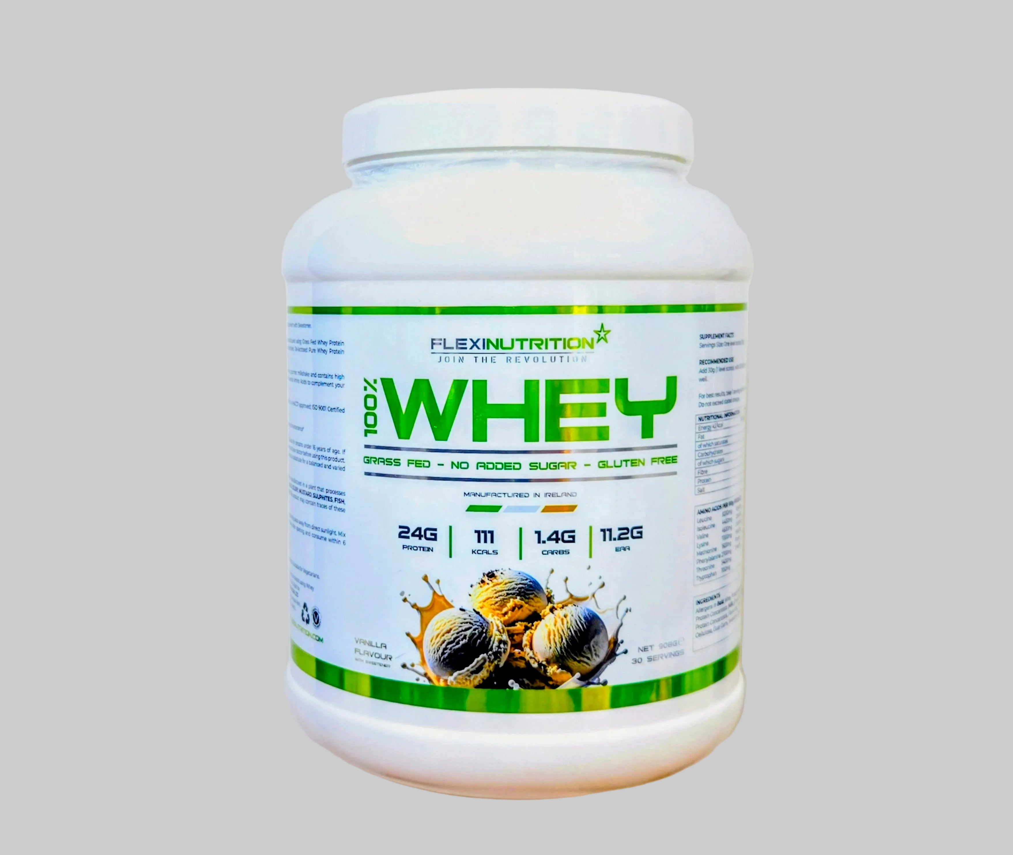 100% Whey Protein – Vanilla